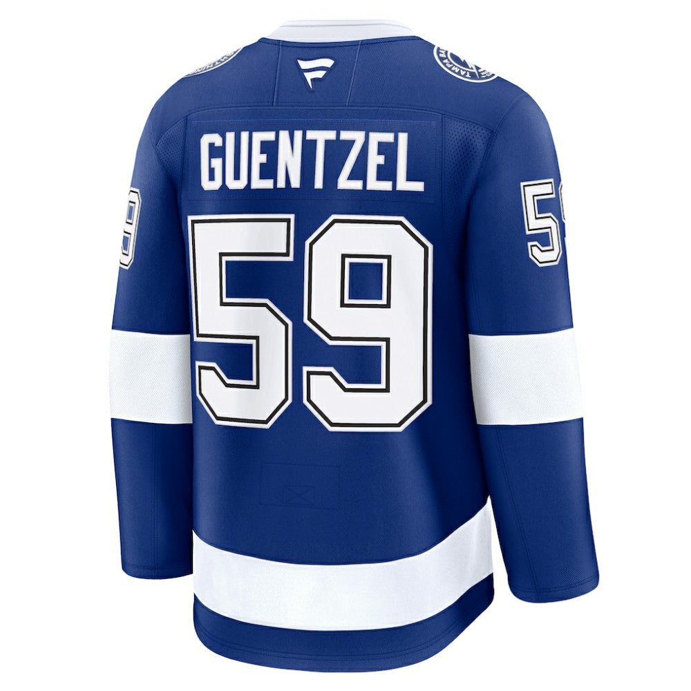 Jake Guentzel Tampa Bay Lightning Fanatics Home Premium Jersey - Blue - NHL 201994744