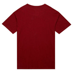 Cleveland Cavaliers Hardwood Classics Felt Applique Slub T-Shirt for sale Wine | Mitchell & Ness online
