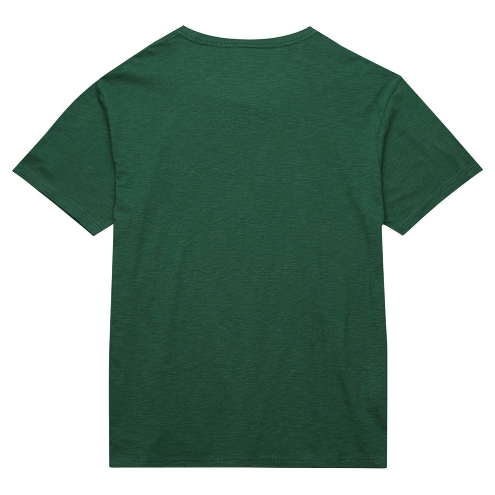 Milwaukee Bucks Hardwood Classics Felt Applique Slub T-Shirt Green | Mitchell & Ness outlet