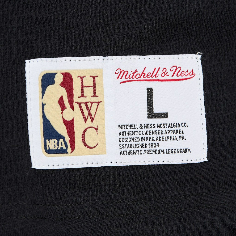 Orlando Magic Hardwood Classics Felt Applique Slub T-Shirt Black | Mitchell & Ness online