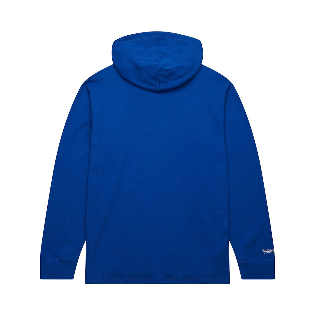 Golden State Warriors Hardwood Classics Lightweight Thermal Pullover Hoodie for sale Royal | Mitchell & Ness outlet