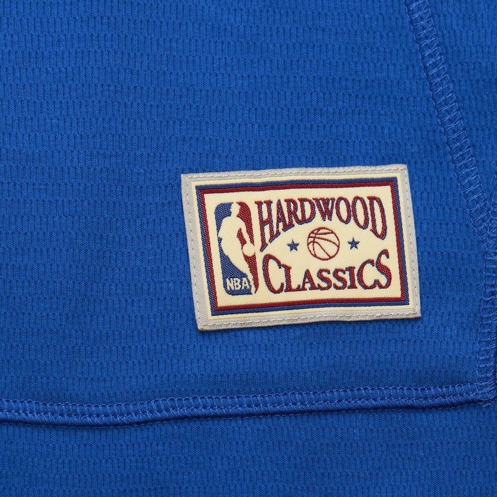 Golden State Warriors Hardwood Classics Lightweight Thermal Pullover Hoodie for sale Royal | Mitchell & Ness outlet