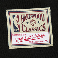Golden State Warriors Women's Hardwood Classics Cropped Pullover Hoodie for sale Black | Mitchell & Ness online