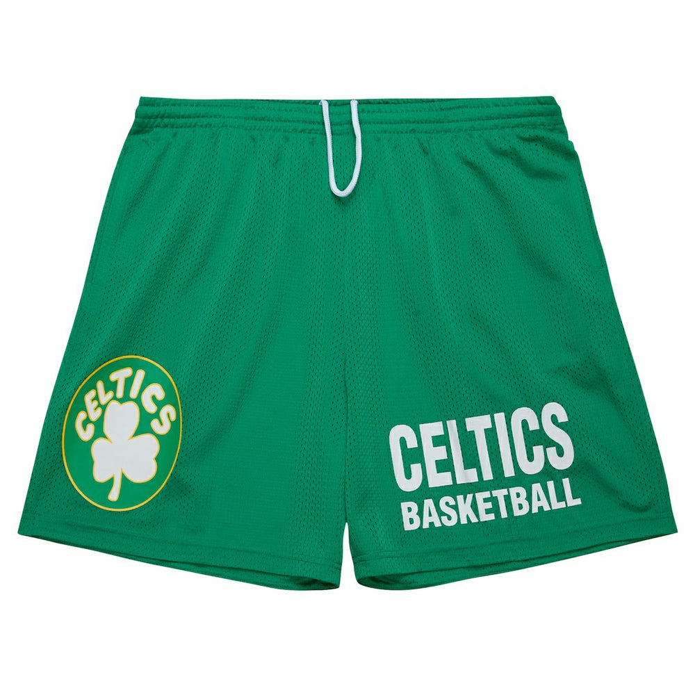 Boston Celtics Hardwood Classics Gameday Mesh Shorts Kelly Green | Mitchell & Ness Near Me