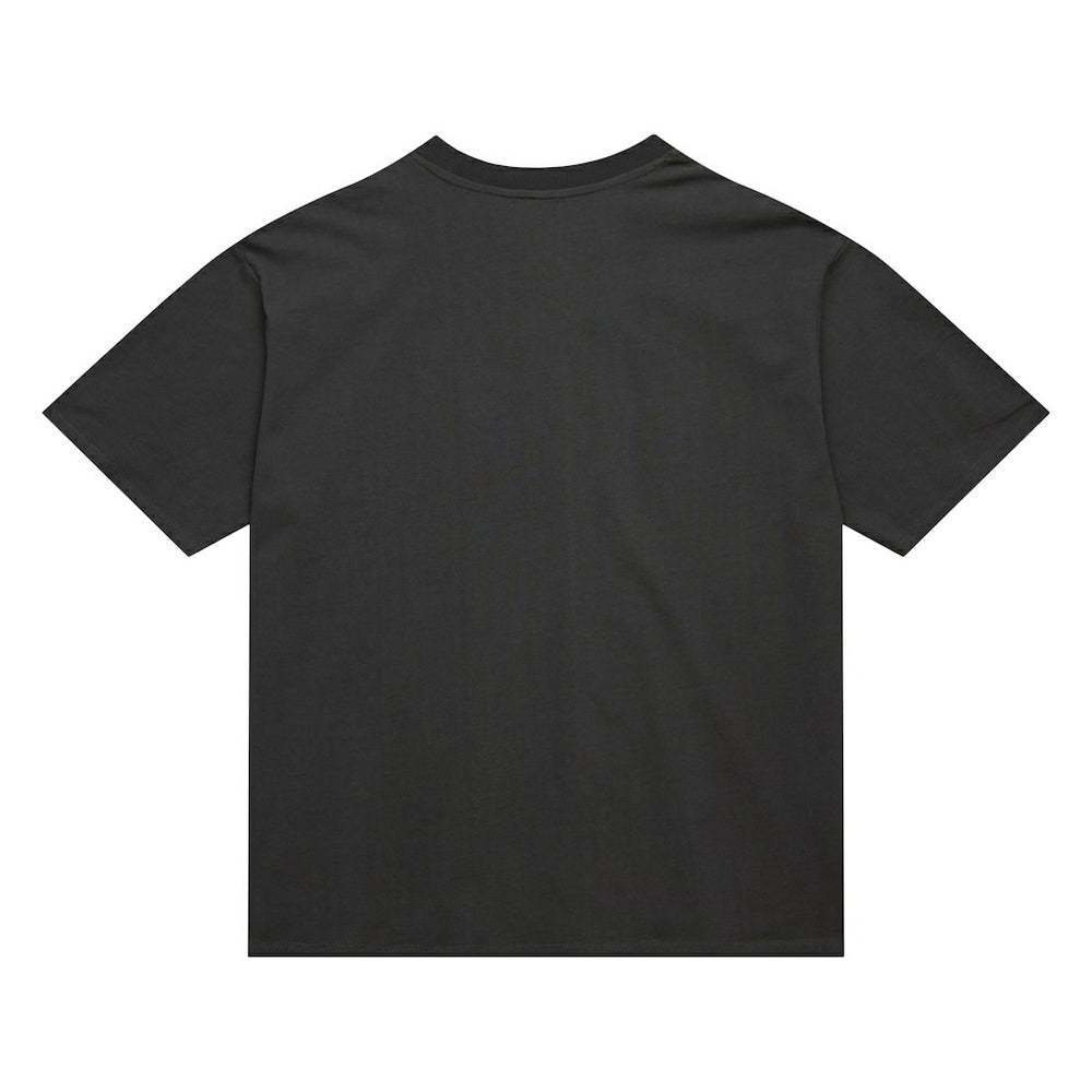Philadelphia 76ers Women's Hardwood Classics Oversized Boyfriend T-Shirt Charcoal | Mitchell & Ness outlet