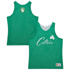 Boston Celtics Hardwood Classics Reversible Mesh Practice Jersey Kelly Green/White | Mitchell & Ness