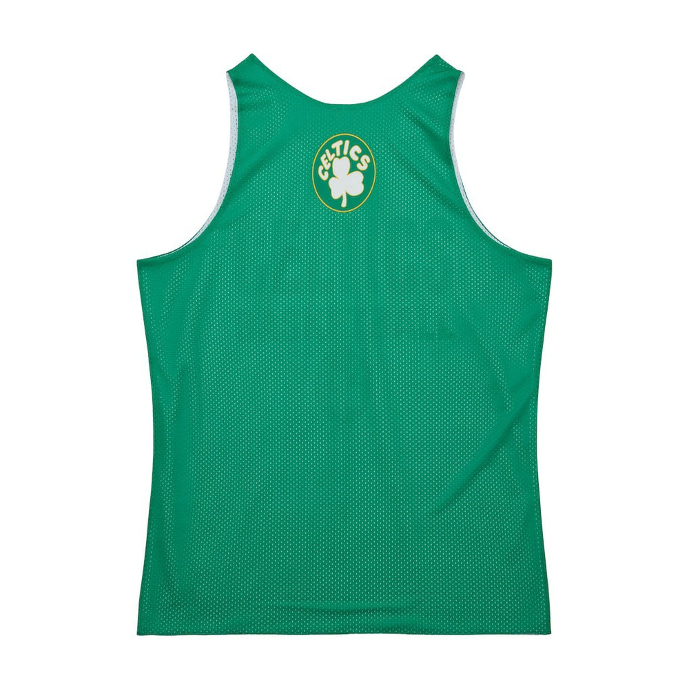 Boston Celtics Hardwood Classics Reversible Mesh Practice Jersey Kelly Green/White | Mitchell & Ness