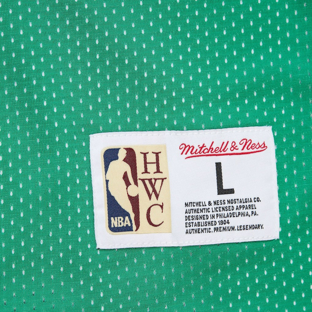 Boston Celtics Hardwood Classics Reversible Mesh Practice Jersey Kelly Green/White | Mitchell & Ness