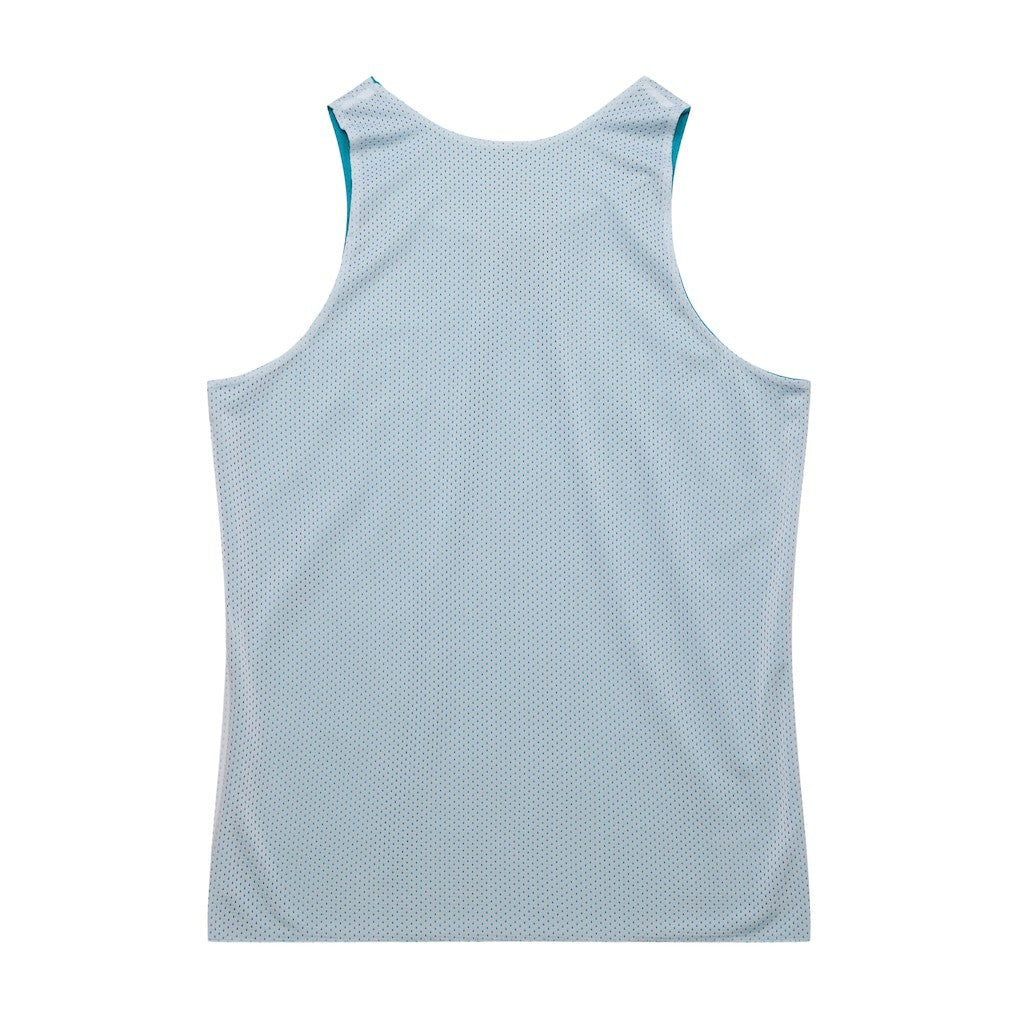 Charlotte Hornets Hardwood Classics Reversible Mesh Practice Jersey Teal/White | Mitchell & Ness