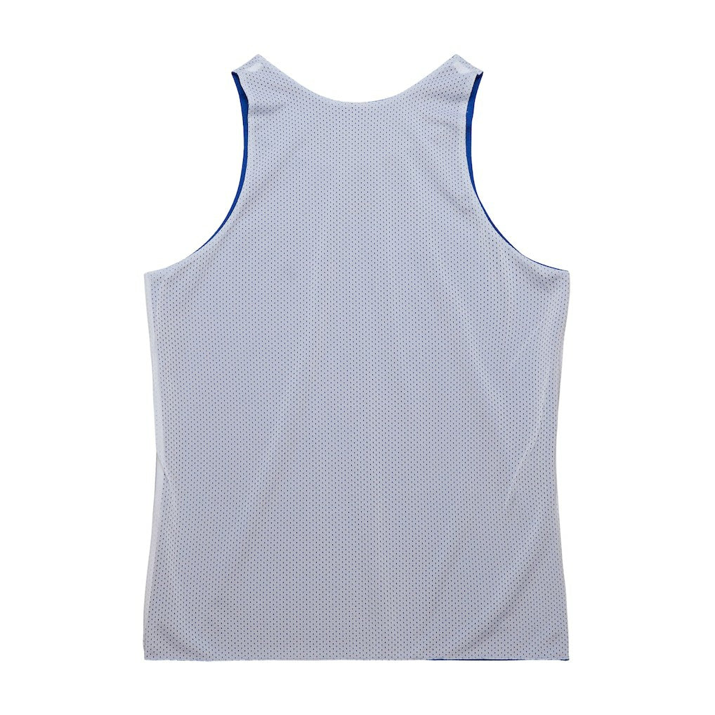 Denver Nuggets Hardwood Classics Reversible Mesh Practice Jersey for sale Royal/White | Mitchell & Ness discount