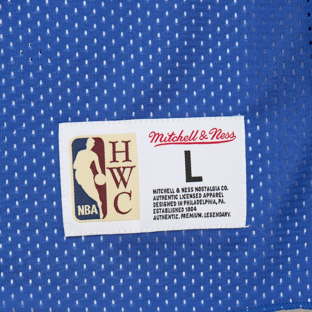 Denver Nuggets Hardwood Classics Reversible Mesh Practice Jersey for sale Royal/White | Mitchell & Ness discount