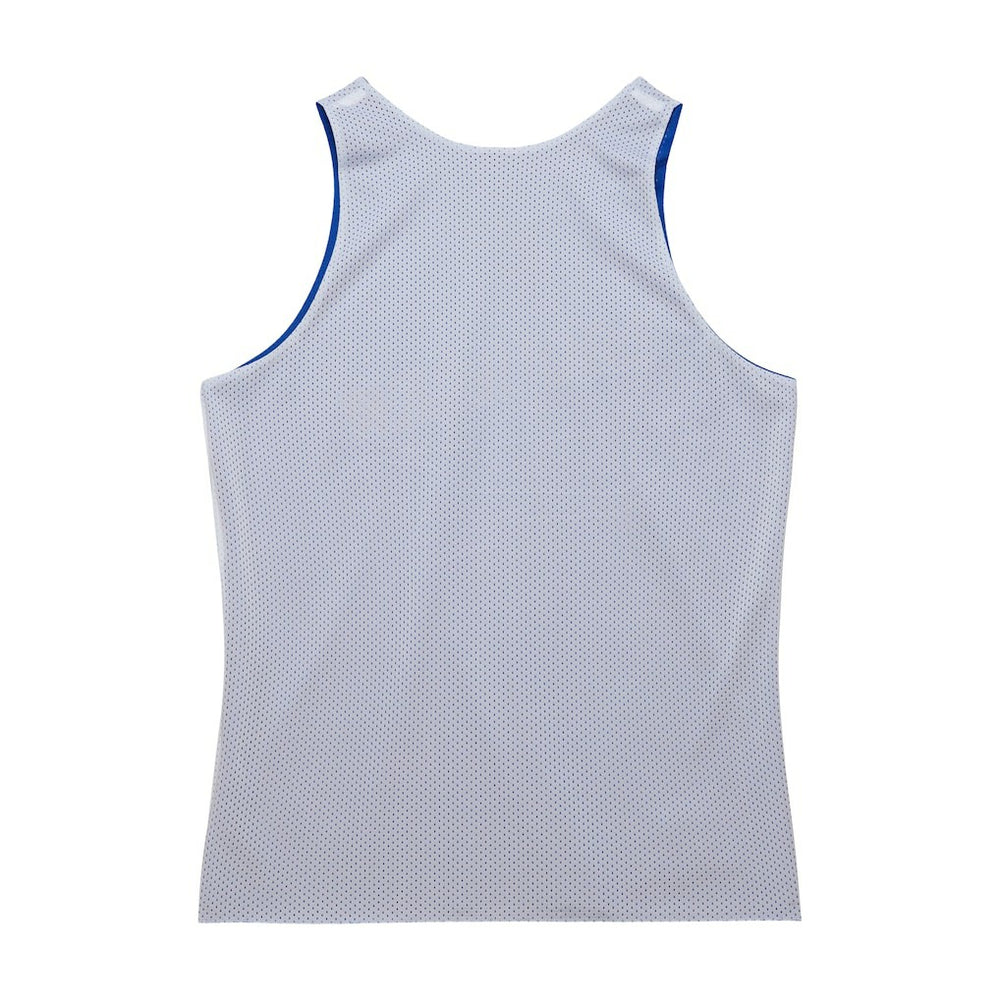 Golden State Warriors Hardwood Classics Reversible Mesh Practice Jersey for sale Royal/White | Mitchell & Ness