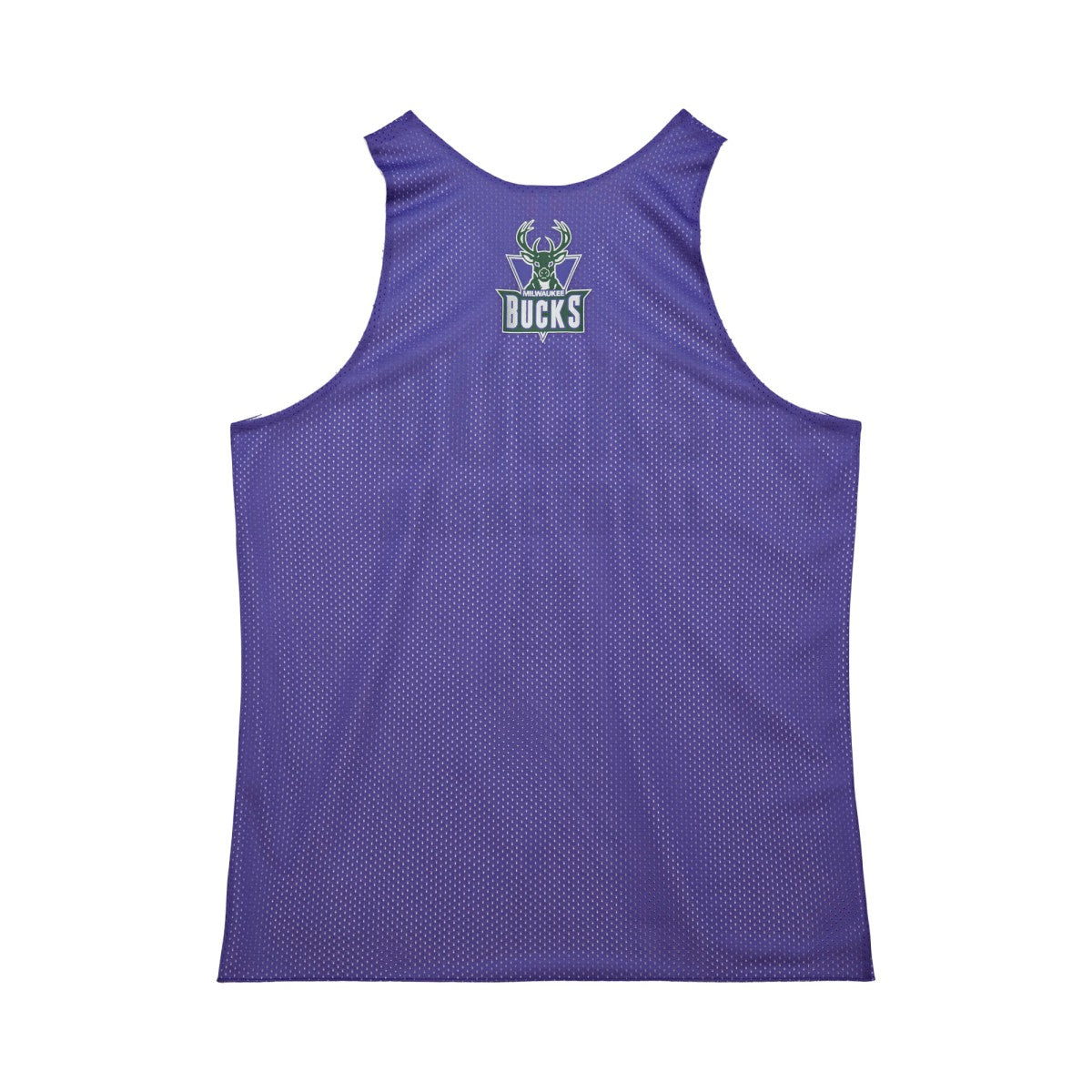 Milwaukee Bucks Hardwood Classics Reversible Mesh Practice Jersey Purple/White | Mitchell & Ness Lifestyle