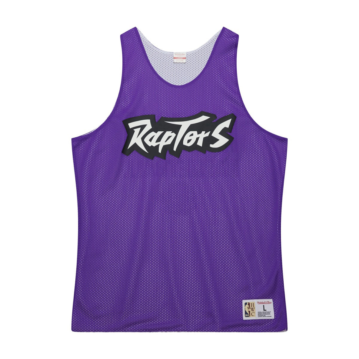 Toronto Raptors Hardwood Classics Reversible Mesh Practice Jersey Purple/White | Mitchell & Ness Near Me