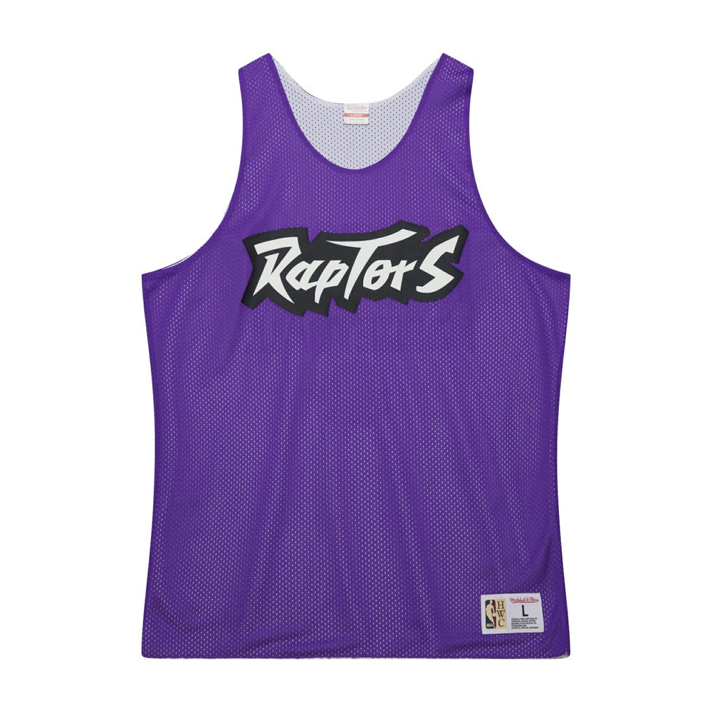 Toronto Raptors Hardwood Classics Reversible Mesh Practice Jersey Purple/White | Mitchell & Ness Near Me