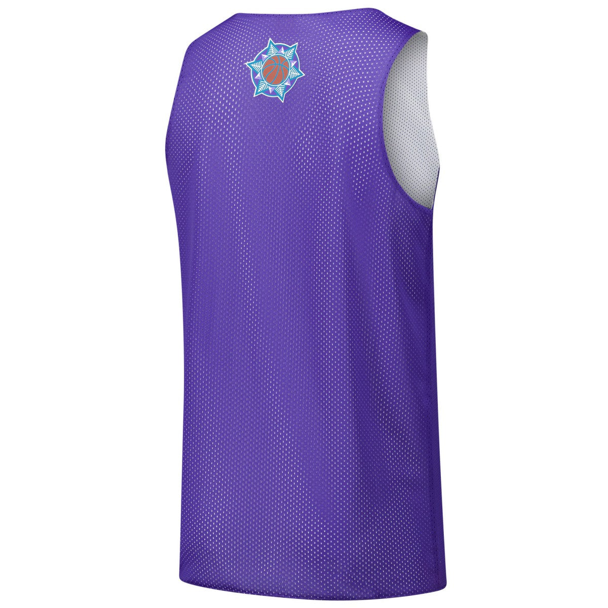 Utah Jazz Hardwood Classics Reversible Mesh Practice Jersey Purple | Mitchell & Ness US
