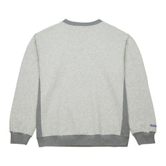 Denver Nuggets Vintage Logo Pullover Sweatshirt for sale Heather Gray | Mitchell & Ness