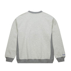 Philadelphia 76ers Vintage Logo Pullover Sweatshirt Heather Gray | Mitchell & Ness outlet