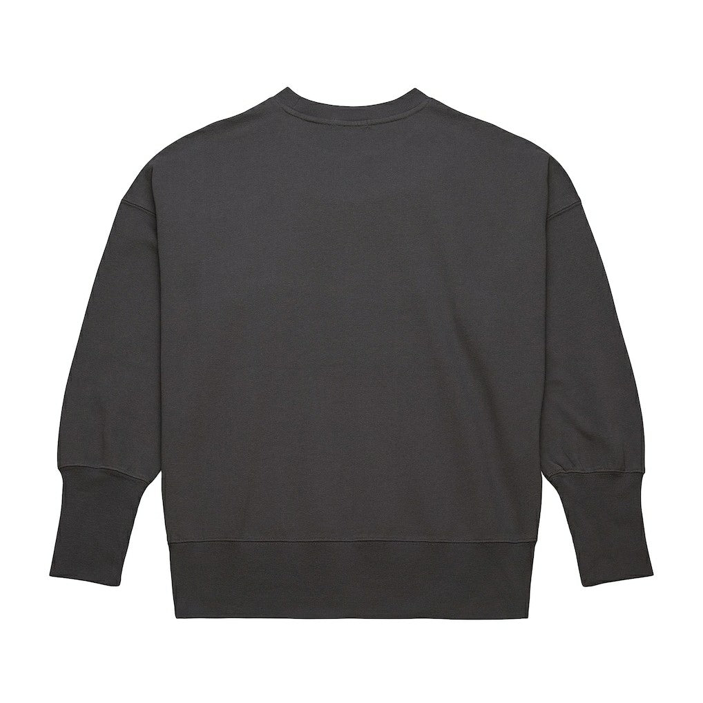 Los Angeles Lakers Women's Hardwood Classics Lightweight Pullover Sweatshirt Charcoal | Mitchell & Ness online