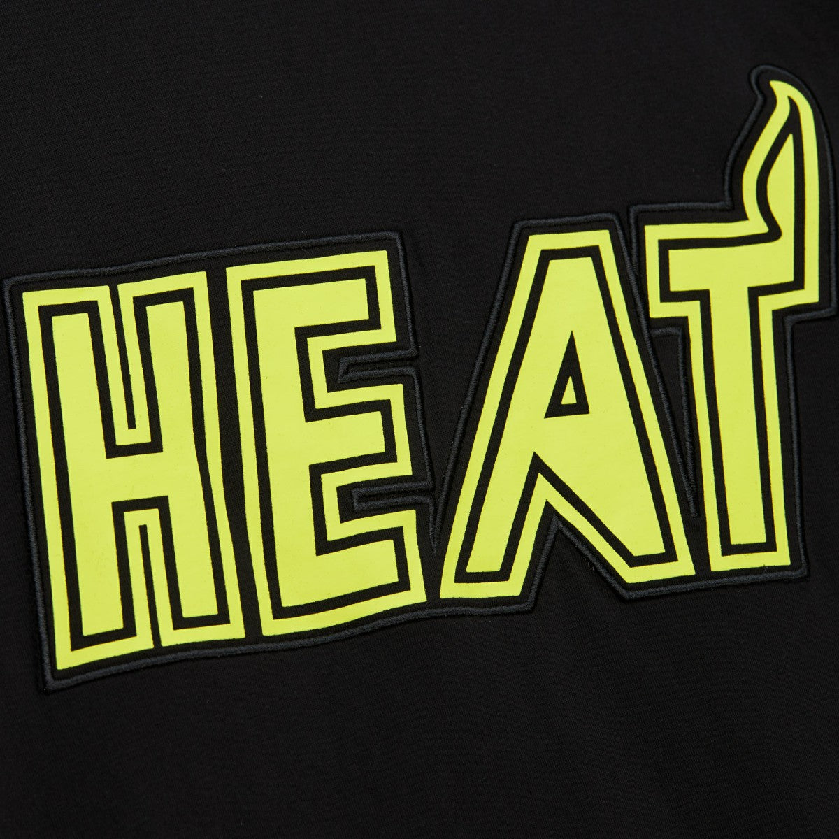 Miami Heat Hardwood Classics Neon Nights Premium T-Shirt Black | Mitchell & Ness US