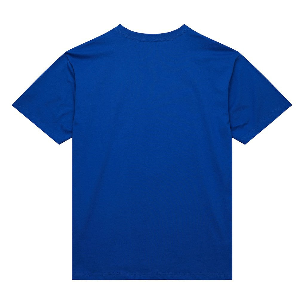 New York Knicks Hardwood Classics Neon Nights Premium T-Shirt Blue | Mitchell & Ness Near Me