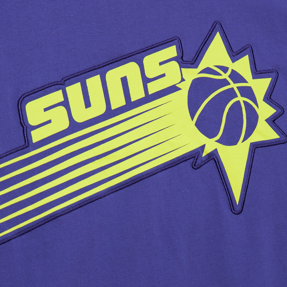 Phoenix Suns Hardwood Classics Neon Nights Premium T-Shirt Purple | Mitchell & Ness online