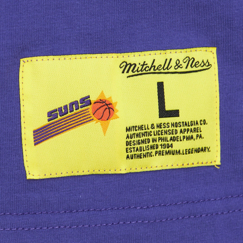 Phoenix Suns Hardwood Classics Neon Nights Premium T-Shirt Purple | Mitchell & Ness online