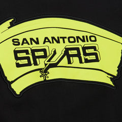 San Antonio Spurs Hardwood Classics Neon Nights Premium T-Shirt Black | Mitchell & Ness for sale