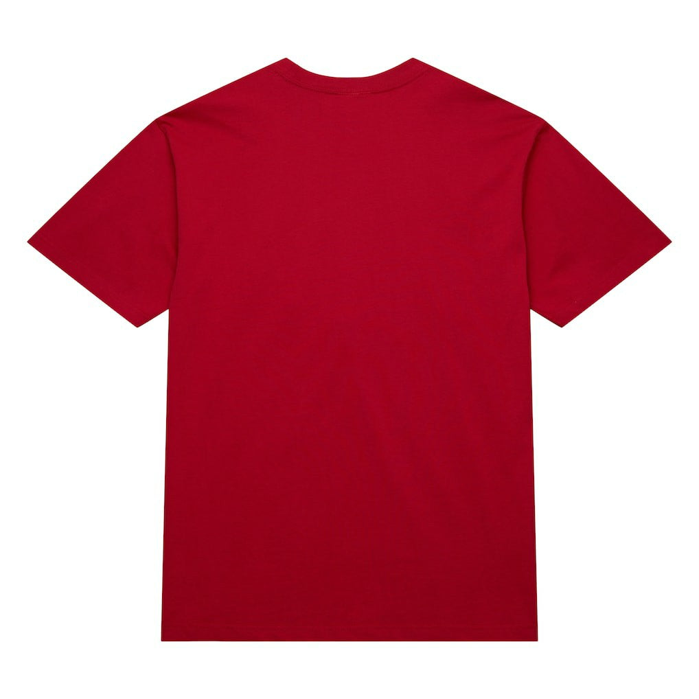 Chicago Bulls Hardwood Classics Neon Nights Premium T-Shirt for sale Red | Mitchell & Ness outlet