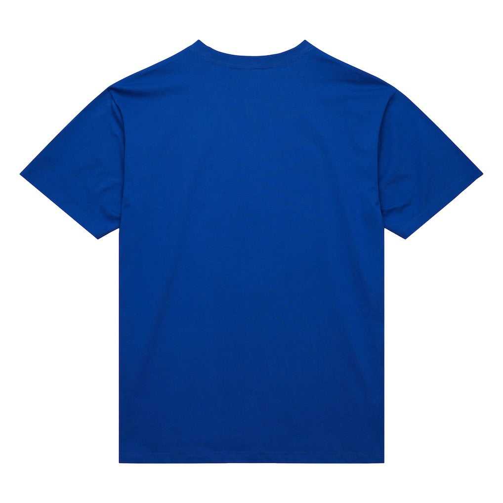 Golden State Warriors Hardwood Classics Neon Nights Premium T-Shirt for sale Royal | Mitchell & Ness discount