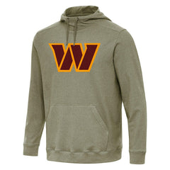 Washington Commanders Antigua Cloud Pullover Hoodie Olive