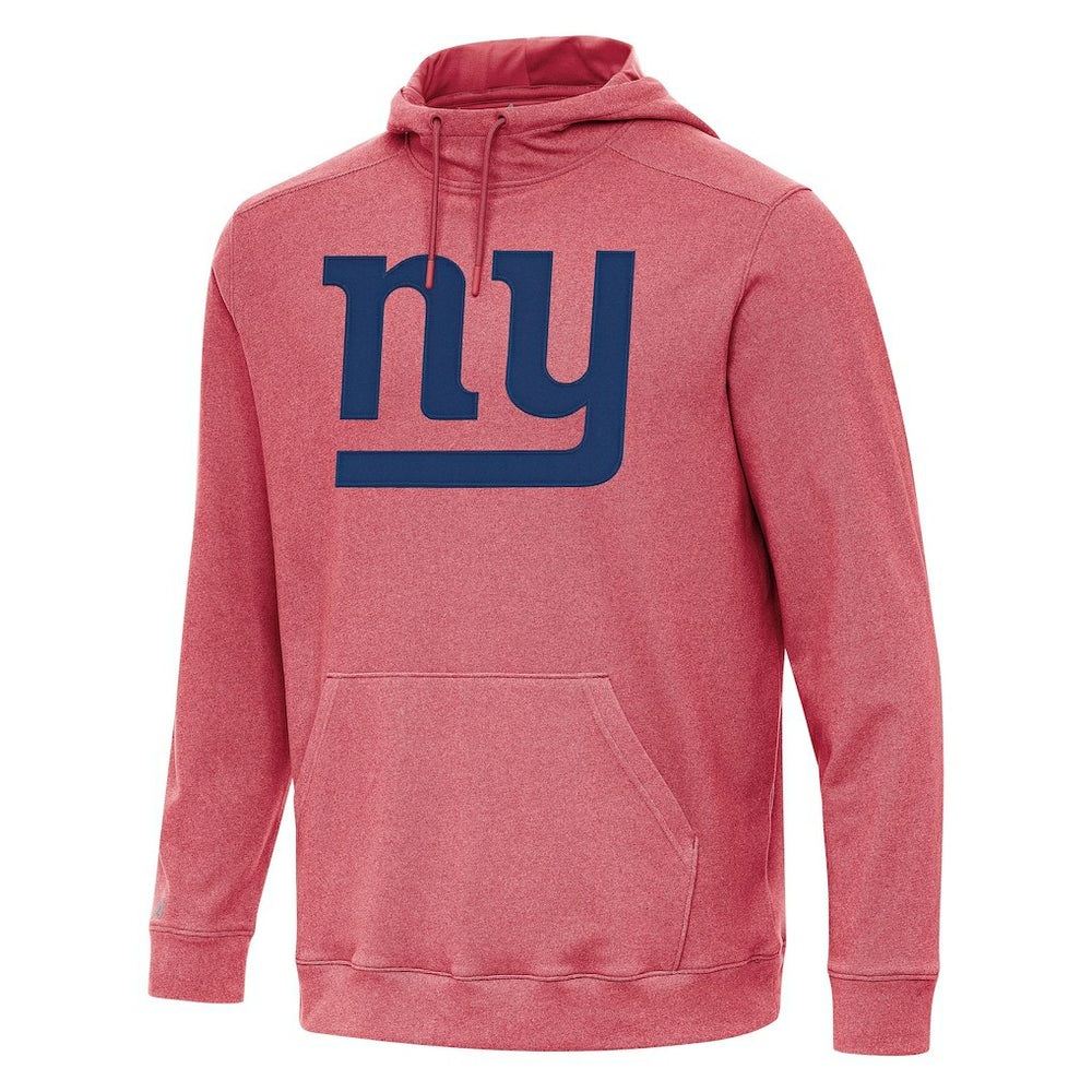 New York Giants Antigua Cloud Pullover Hoodie Heather Red