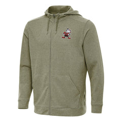 Cleveland Browns Antigua Effortless Full-Zip Hoodie Olive