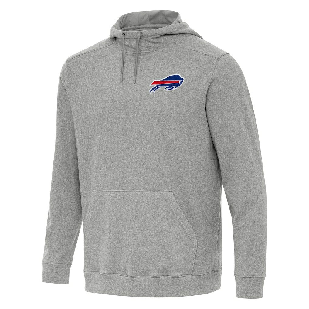 Buffalo Bills Antigua Cloud Pullover Hoodie Heather Gray