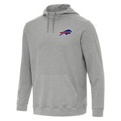 Buffalo Bills Antigua Cloud Pullover Hoodie Heather Gray