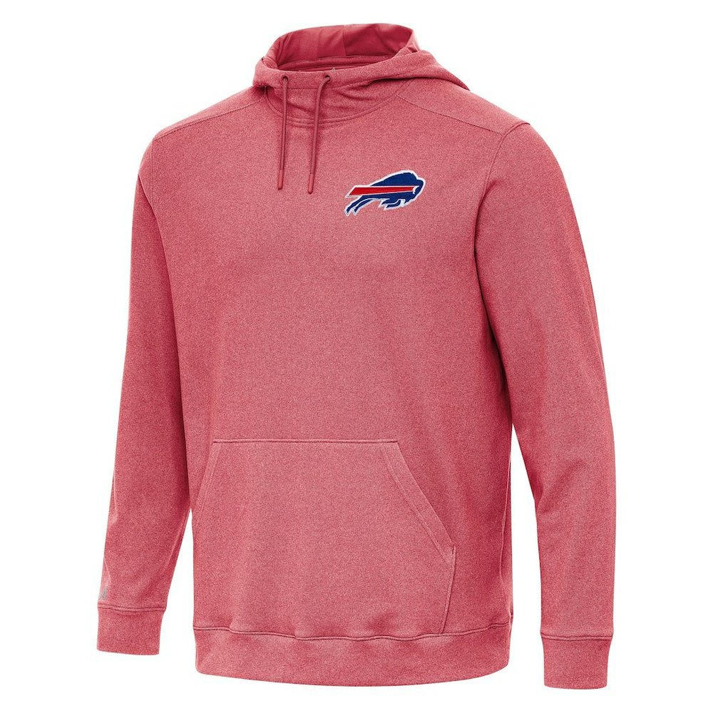Buffalo Bills Antigua Cloud Pullover Hoodie Heather Red