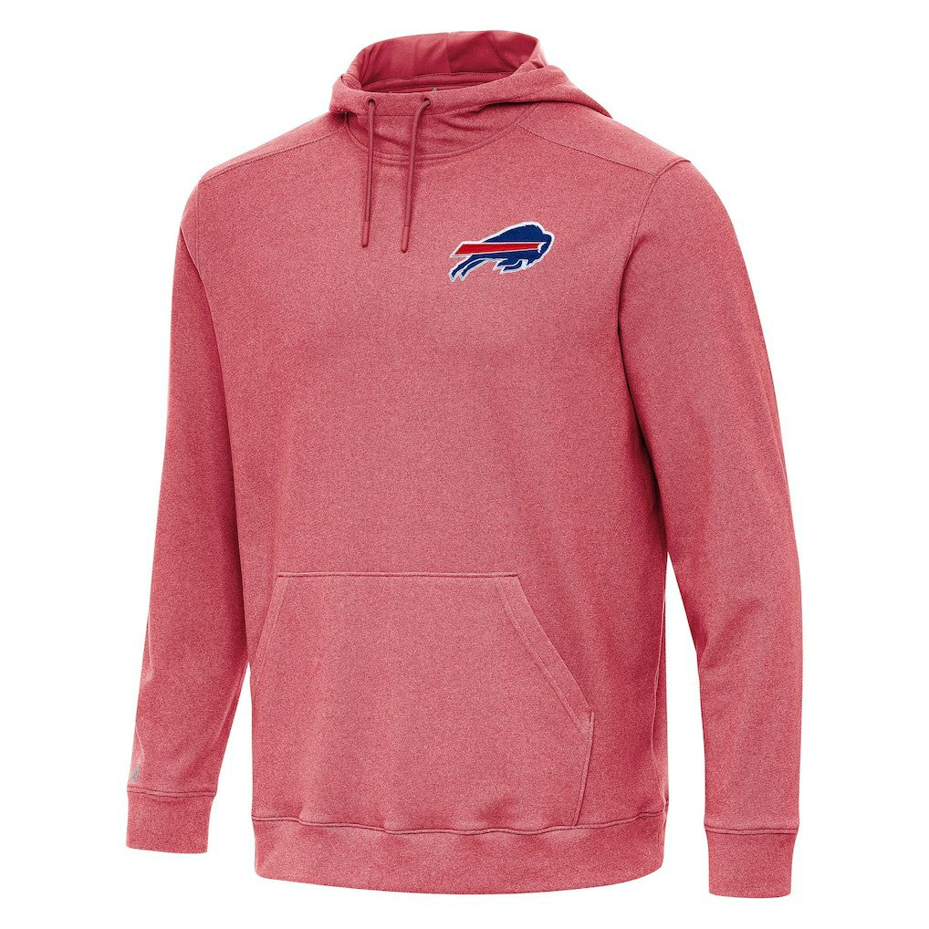 Buffalo Bills Antigua Cloud Pullover Hoodie Heather Red