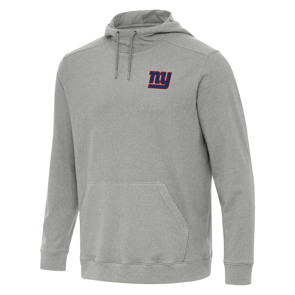 New York Giants Antigua Cloud Pullover Hoodie Heather Gray