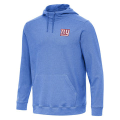 New York Giants Antigua Cloud Pullover Hoodie Heather Royal