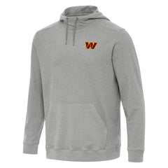 Washington Commanders Antigua Cloud Pullover Hoodie Heather Gray