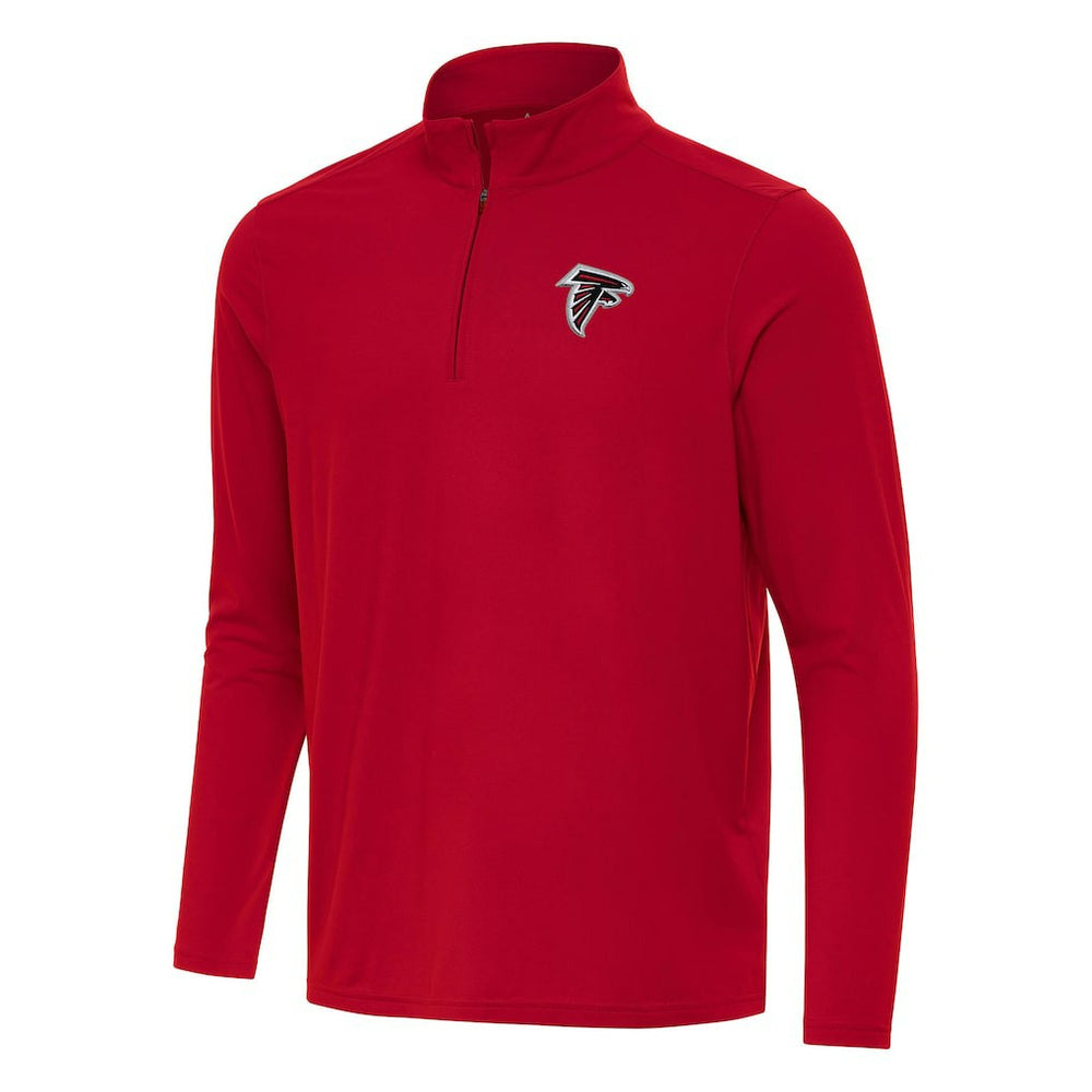 Atlanta Falcons Antigua Intent Quarter-Zip Pullover Top Red