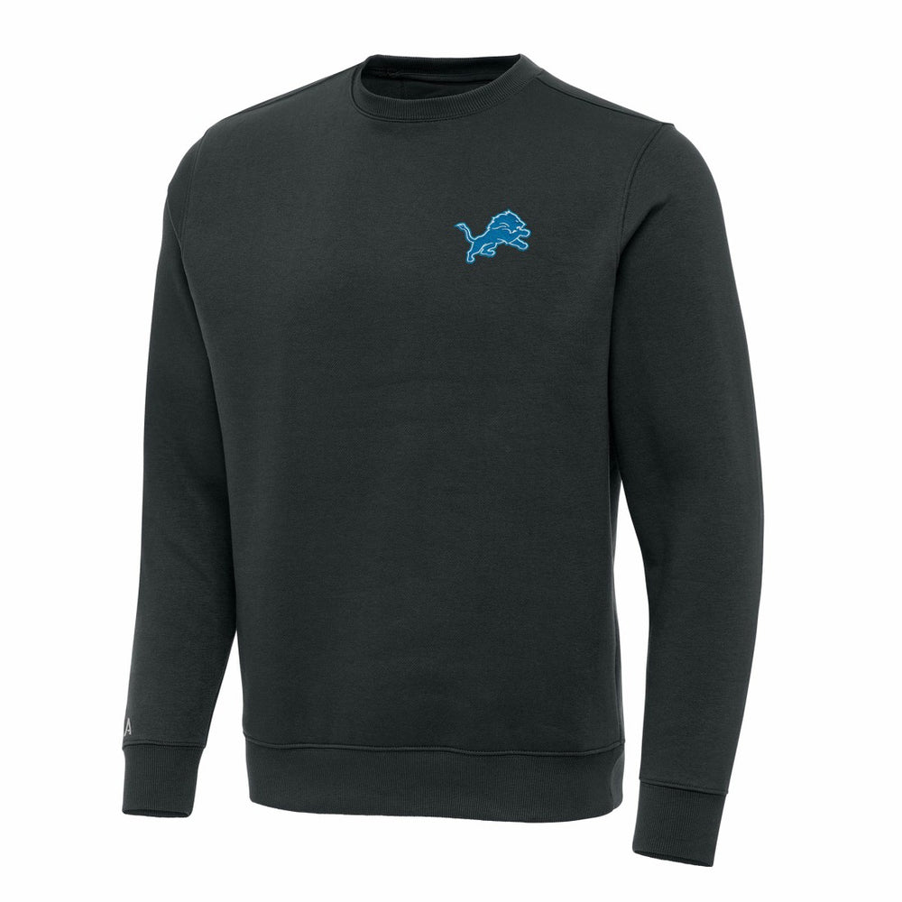 Detroit Lions Antigua Victory Pullover Sweatshirt Charcoal