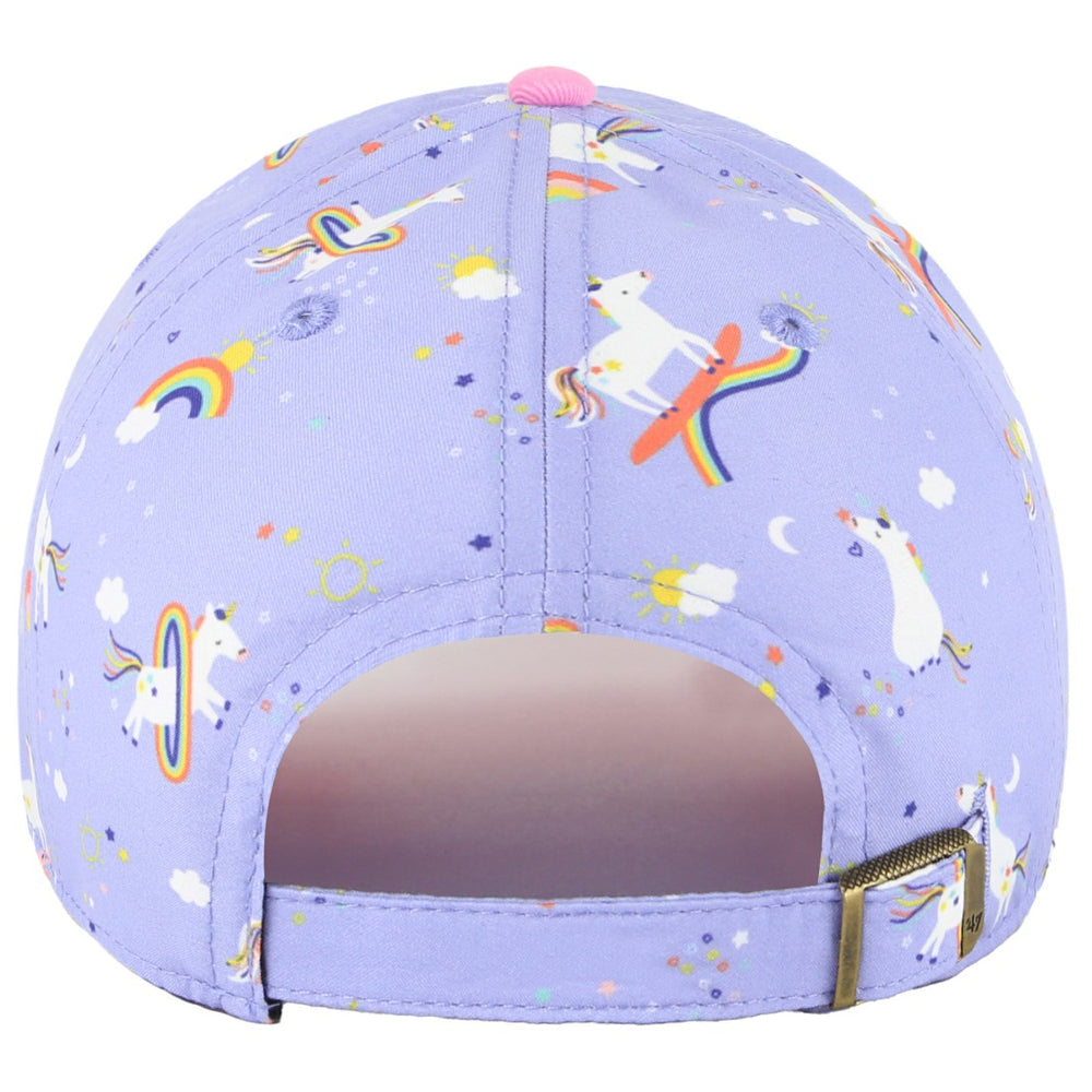 47 brand Houston Texans '47 Girls Preschool Unicorn Clean Up Adjustable Hat Lavender
