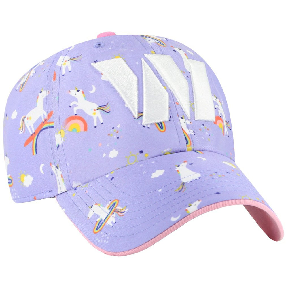 47 brand Washington Commanders '47 Girls Preschool Unicorn Clean Up Adjustable Hat Lavender