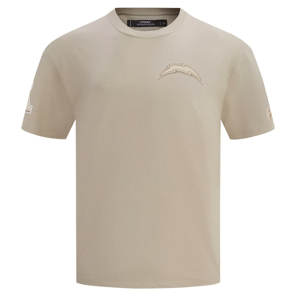 Los Angeles Chargers Pro Standard Drop Shoulder T-Shirt Tan