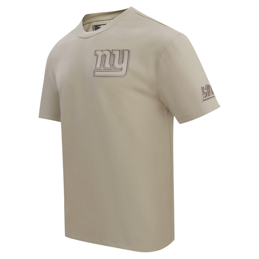 New York Giants Pro Standard Drop Shoulder T-Shirt Tan