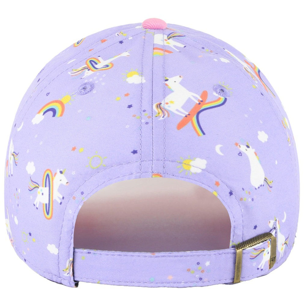 47 brand Los Angeles Rams '47 Girls Preschool Unicorn Clean Up Adjustable Hat Lavender