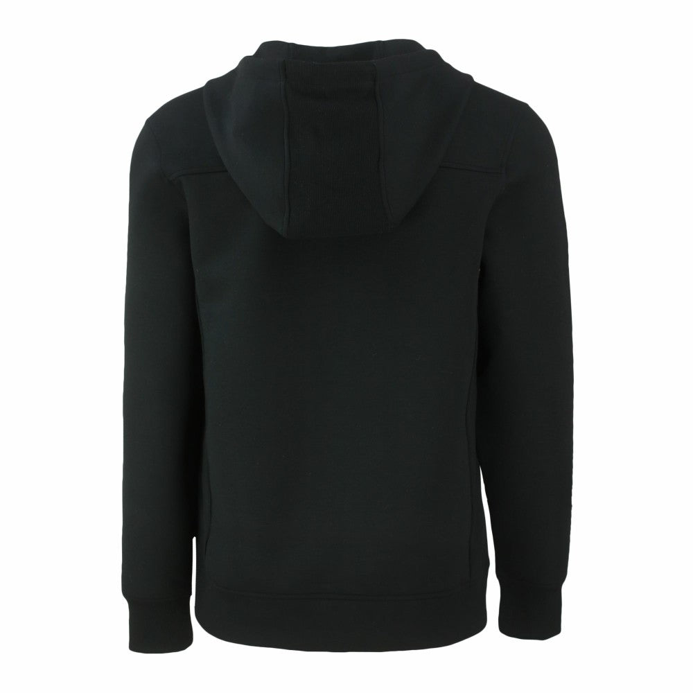 Kansas City Royals Cutter & Buck Roam Eco Recycled Half-Zip Pullover Hoodie - Black - MLB Lifestyle