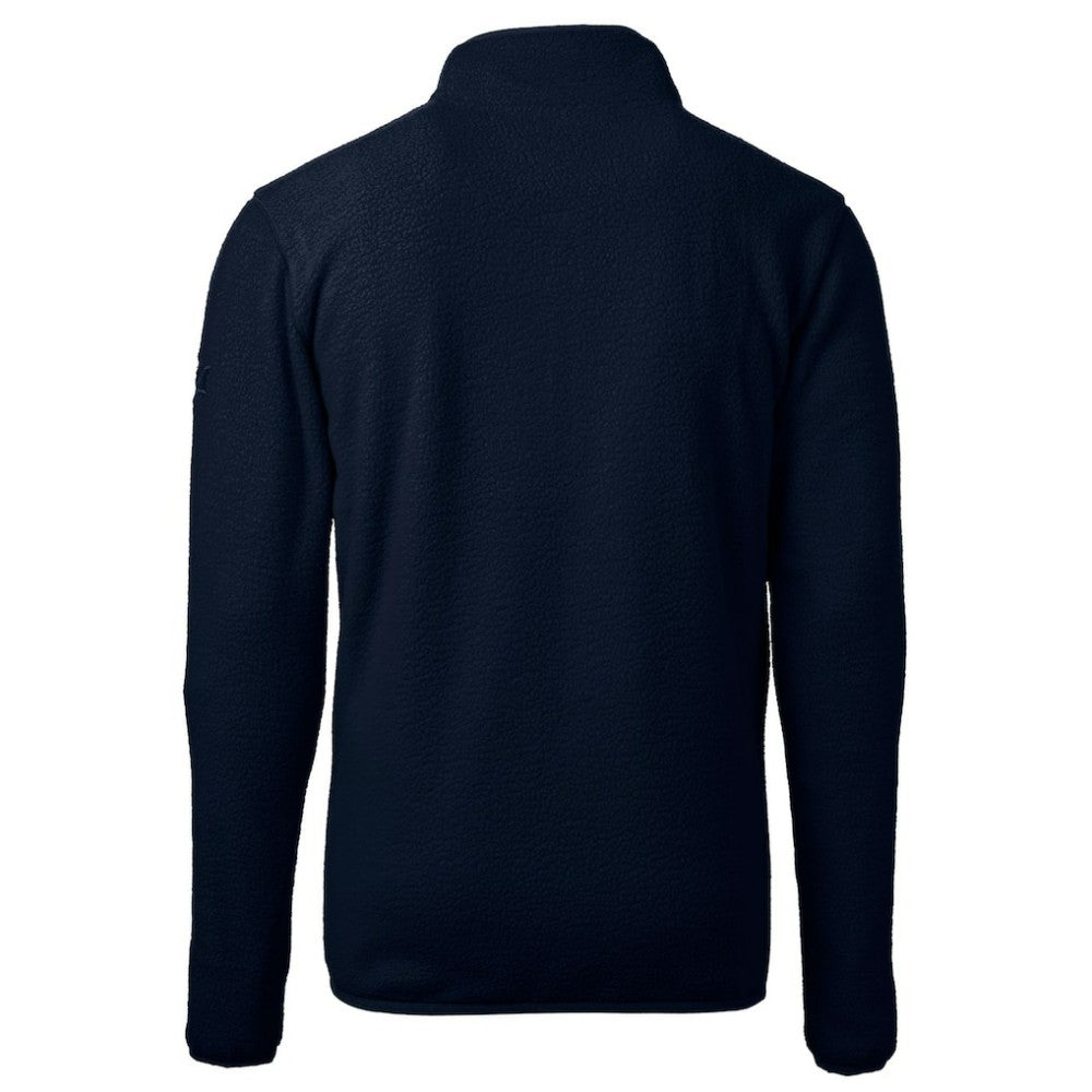 Los Angeles Dodgers Cutter & Buck Cascade Eco Fleece Quarter-Zip Jacket - Navy - MLB Lifestyle