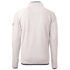 Minnesota Twins Cutter & Buck Cascade Eco Fleece Quarter-Zip Jacket - Oatmeal - MLB Lifestyle